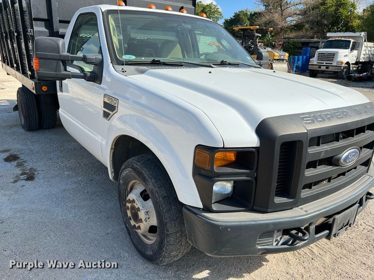 image for item LF9456 2008 Ford F350 Super Duty XL  dump bed pickup truck