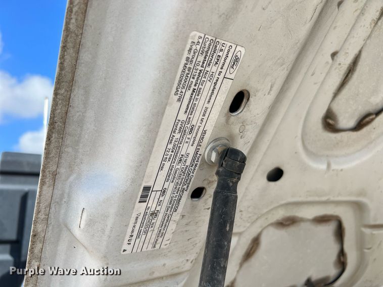 image for item LF9456 2008 Ford F350 Super Duty XL  dump bed pickup truck