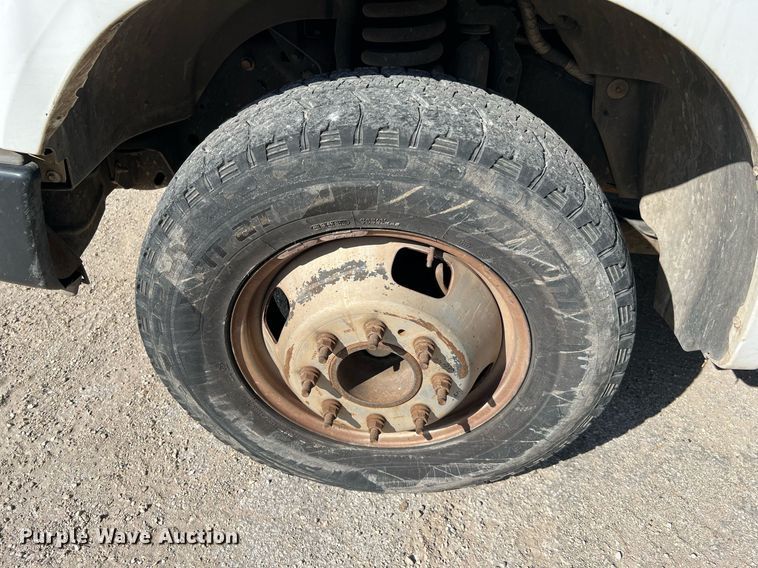 image for item LF9456 2008 Ford F350 Super Duty XL  dump bed pickup truck