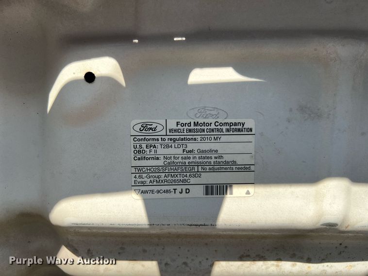 image for item LF9459 2010 Ford F150 XL  SuperCab pickup truck