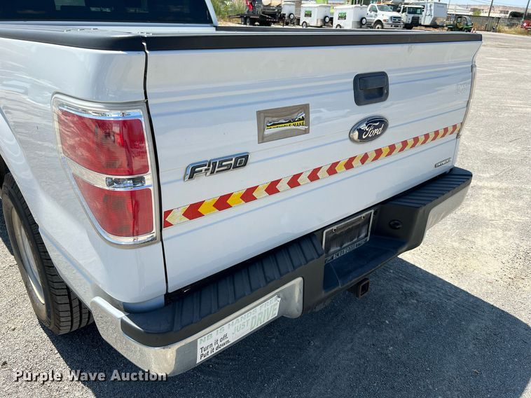 image for item LF9461 2012 Ford F150  SuperCab pickup truck