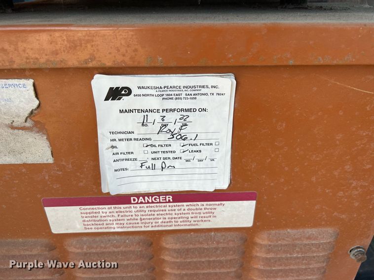 image for item LF9466 Generac 87A02430-S  generator