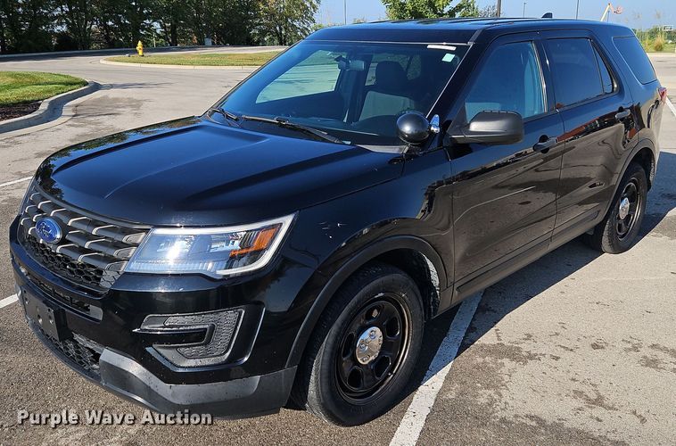 image for item LM9136 2018 Ford Explorer Police Interceptor  SUV