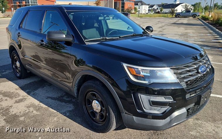 image for item LM9136 2018 Ford Explorer Police Interceptor  SUV