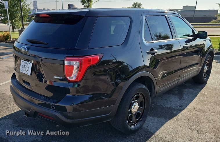 image for item LM9136 2018 Ford Explorer Police Interceptor  SUV