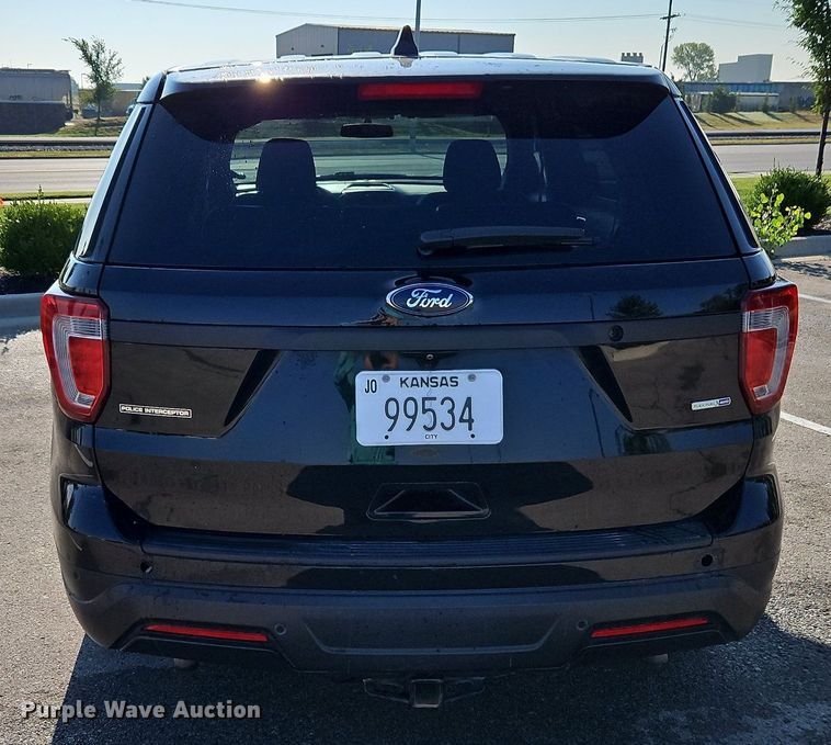 image for item LM9136 2018 Ford Explorer Police Interceptor  SUV