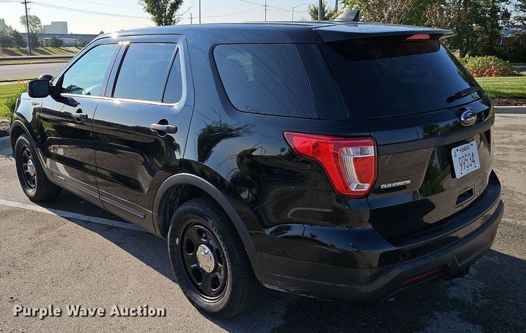 image for item LM9136 2018 Ford Explorer Police Interceptor  SUV