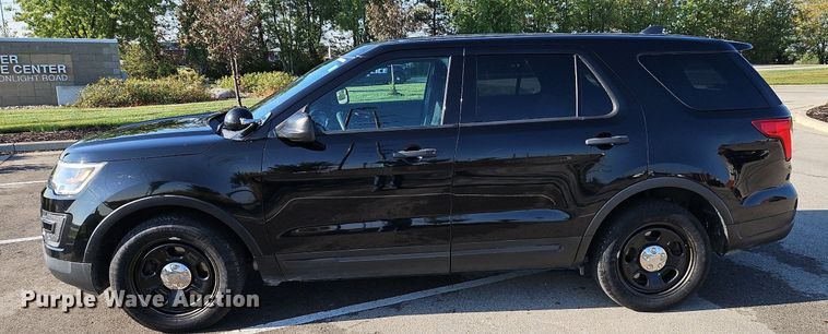 image for item LM9136 2018 Ford Explorer Police Interceptor  SUV
