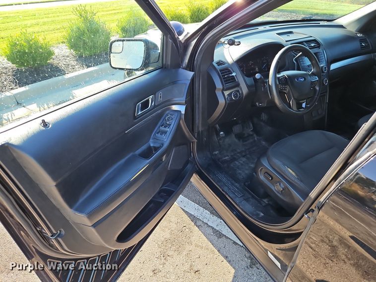 image for item LM9136 2018 Ford Explorer Police Interceptor  SUV