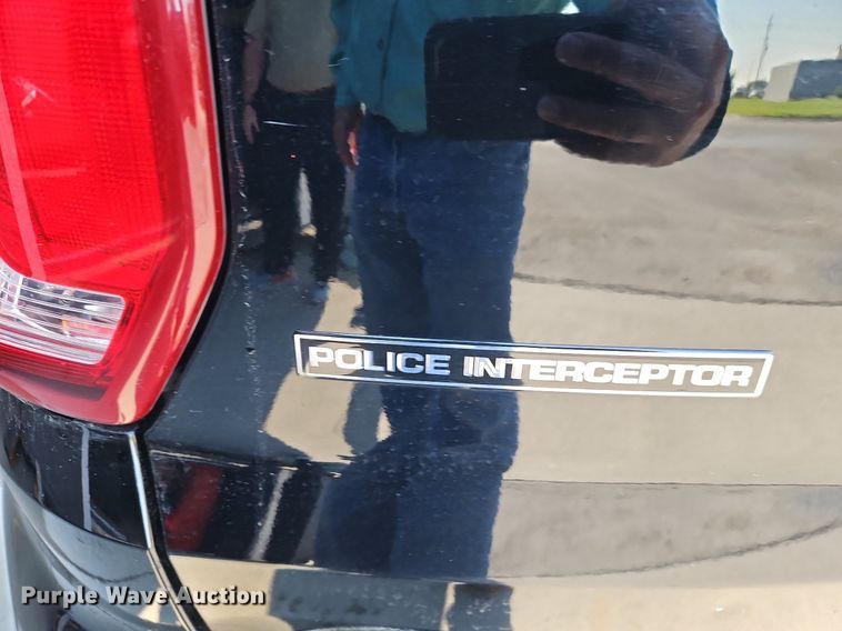 image for item LM9136 2018 Ford Explorer Police Interceptor  SUV