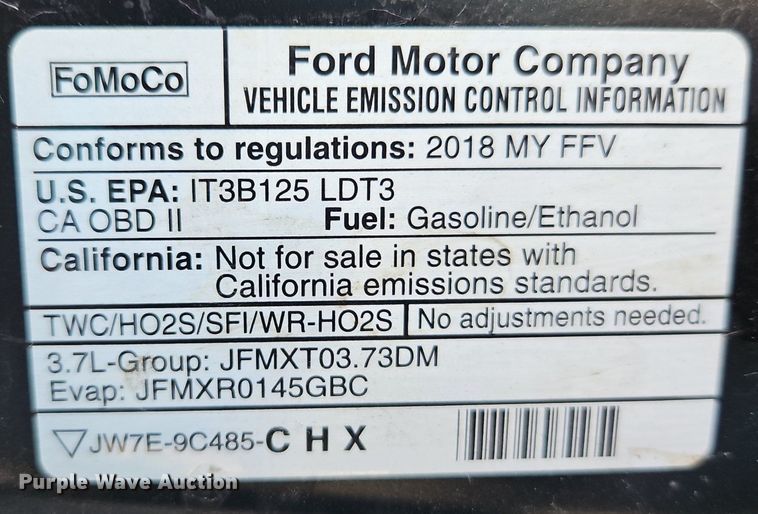 image for item LM9136 2018 Ford Explorer Police Interceptor  SUV