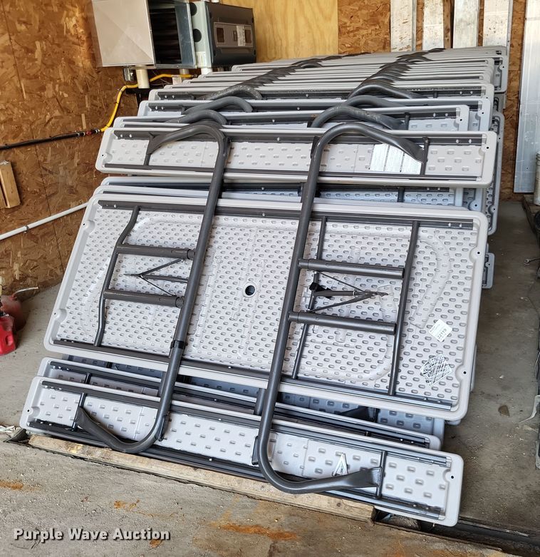 image for item LS9736 Approximately 34 Lifetime 22119 folding picnic tables