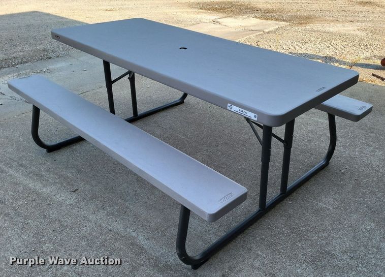 image for item LS9736 Approximately 34 Lifetime 22119 folding picnic tables