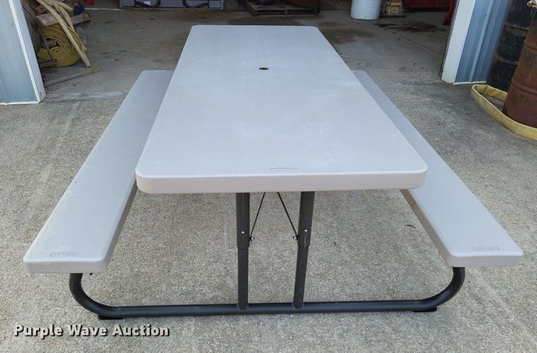 image for item LS9736 Approximately 34 Lifetime 22119 folding picnic tables