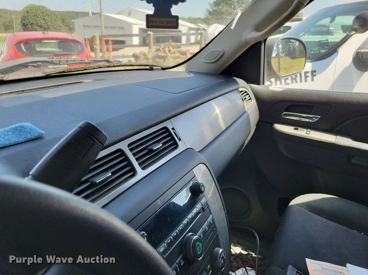 image for item LS9749 2012 Chevrolet Tahoe Police SUV