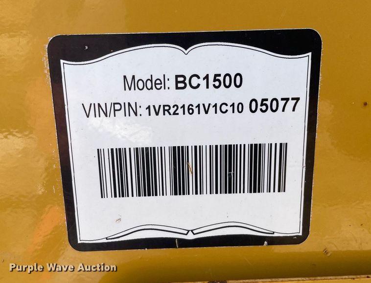 image for item LV9849 2012 Vermeer BC1500  wood chipper