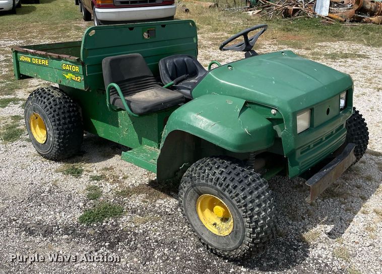 image for item LV9853 1997 John Deere 4X2 Gator  utility vehicle