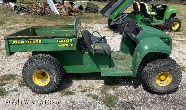 image for item LV9853 1997 John Deere 4X2 Gator  utility vehicle