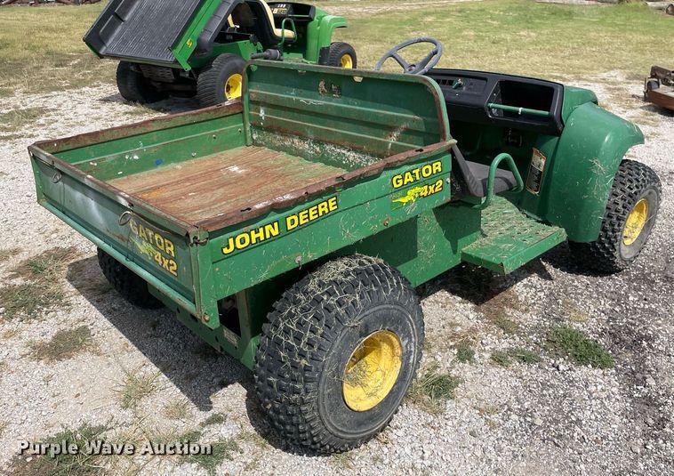 image for item LV9853 1997 John Deere 4X2 Gator  utility vehicle