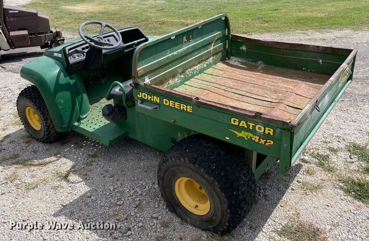 image for item LV9853 1997 John Deere 4X2 Gator  utility vehicle