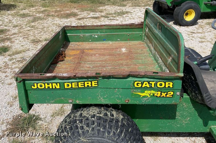 image for item LV9853 1997 John Deere 4X2 Gator  utility vehicle