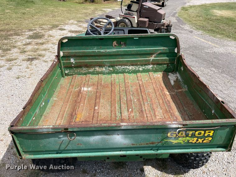 image for item LV9853 1997 John Deere 4X2 Gator  utility vehicle