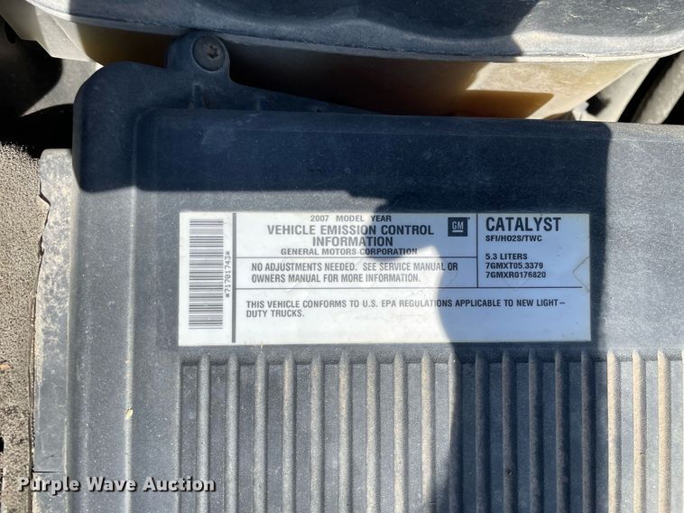 image for item LV9856 2007 Chevrolet Silverado 1500  Crew Cab pickup truck