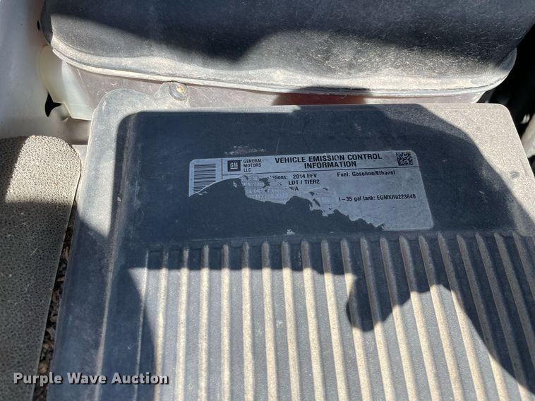 image for item LV9857 2014 Chevrolet Tahoe Police  SUV