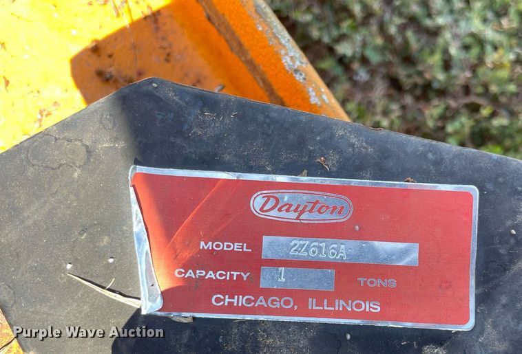 image for item LV9863 Shannahan  jib crane