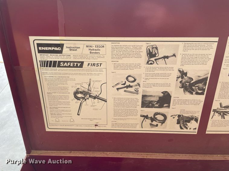 image for item LV9864 Enerpac Hushh-Pup  conduit bender