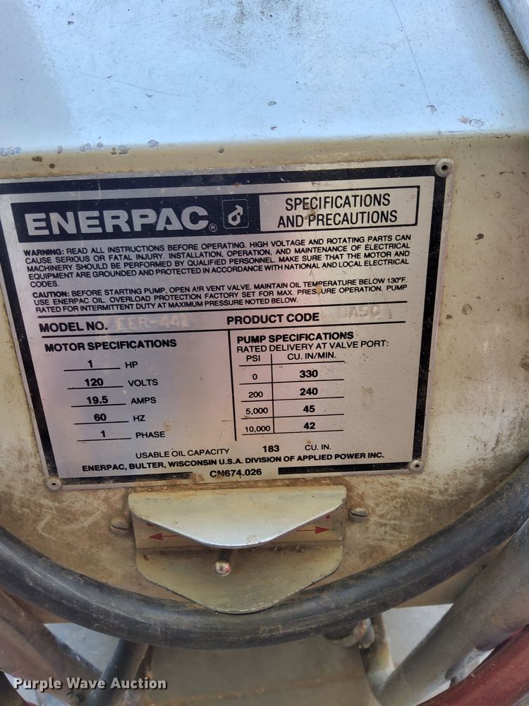 image for item LV9864 Enerpac Hushh-Pup  conduit bender