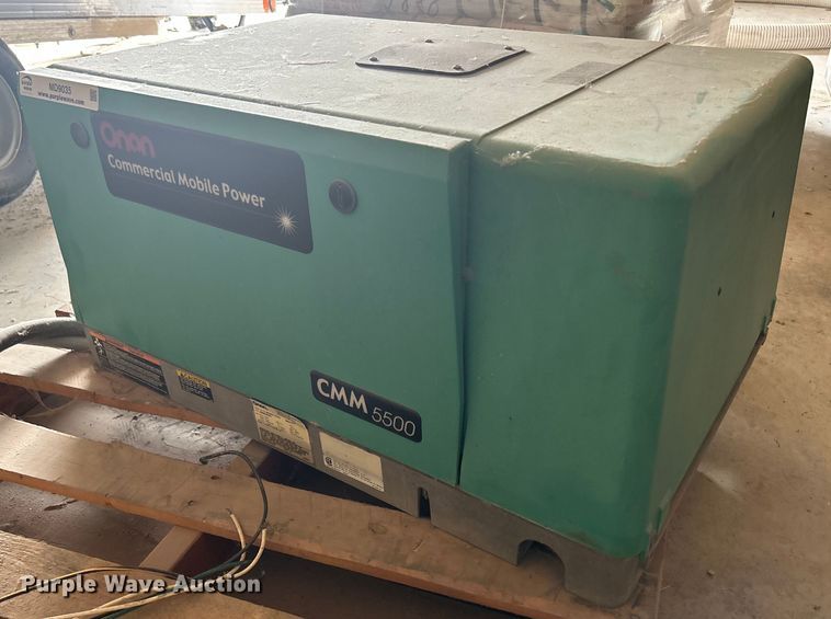 image for item MD9035 Onan CMM 5500  generator