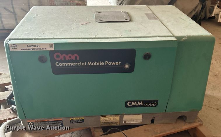 image for item MD9035 Onan CMM 5500  generator