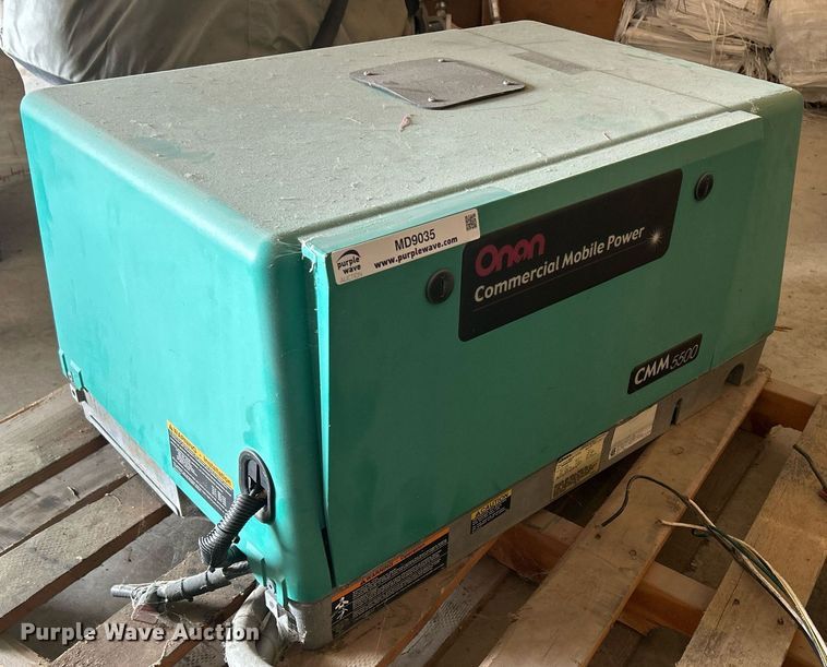 image for item MD9035 Onan CMM 5500  generator