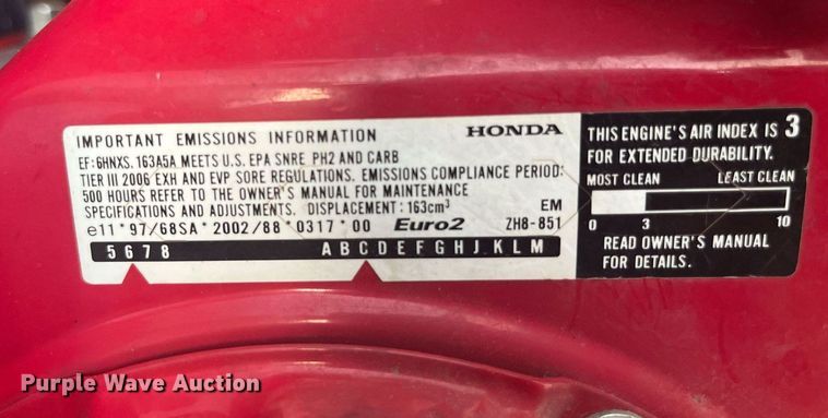 image for item MG9476 Brush fire skid unit