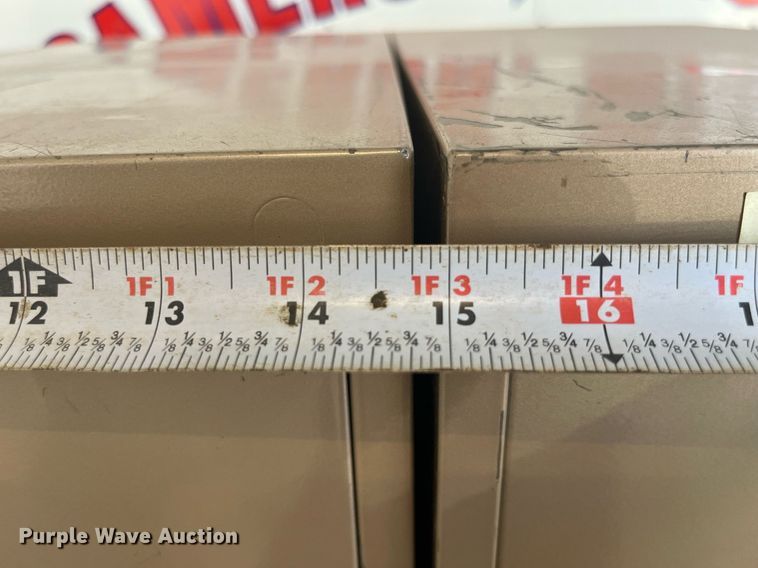 image for item MG9478 (3) metal file cabinets