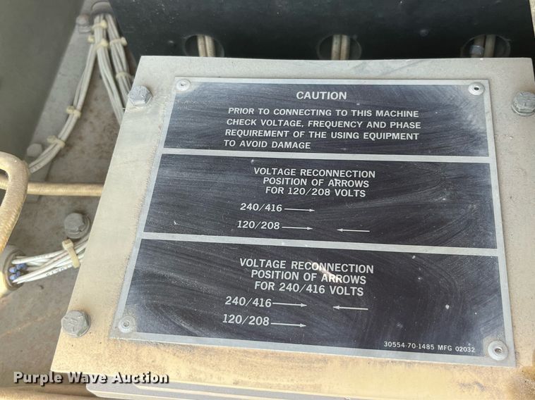 image for item MG9479 1986 John R Hollingsworth Co. MEP-005A  generator