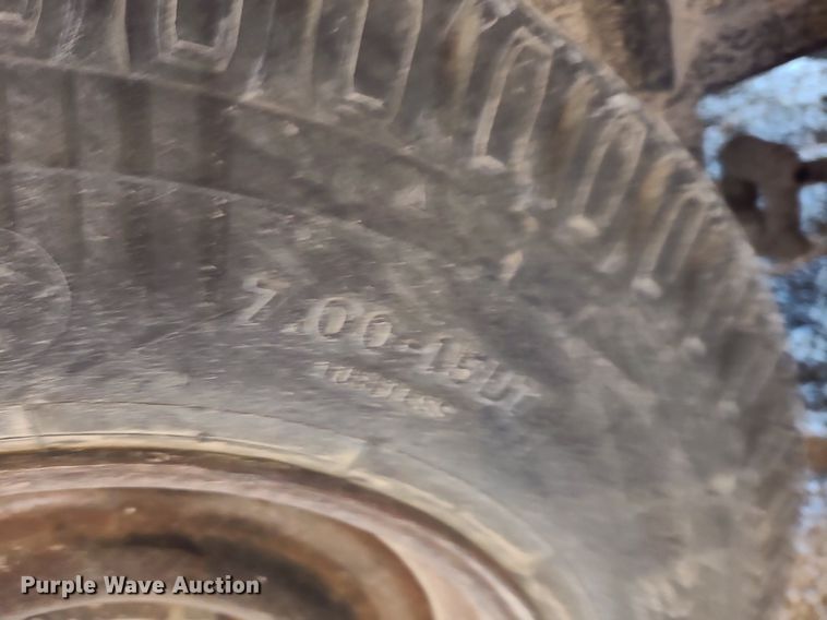 image for item MG9714 1998 Morris Farms  utility trailer