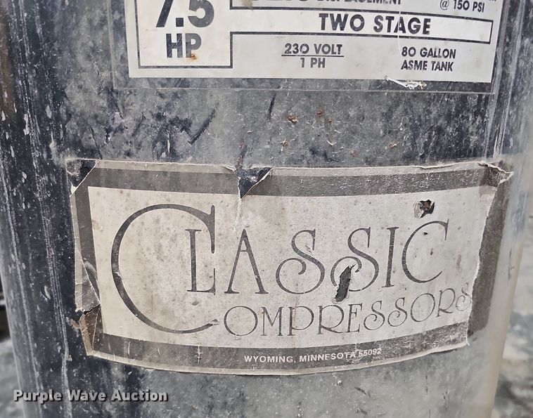 image for item MH9308 Classic Compressors C7180230V4  air compressor