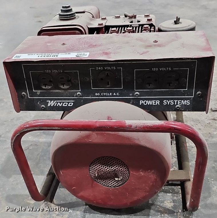 image for item MH9331 Winco PM4000/A  generator