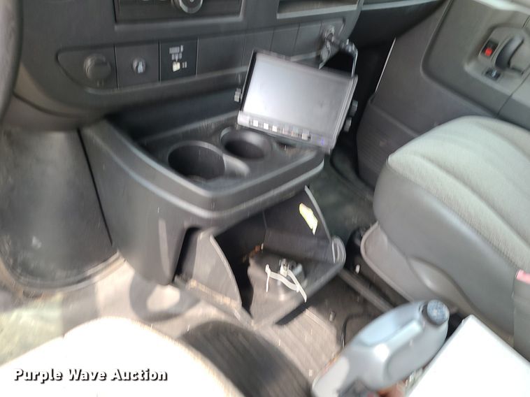 image for item MJ9339 2014 Chevrolet Express 3500  prisoner transport van