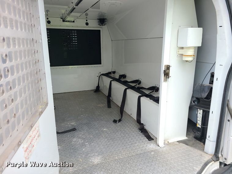 image for item MJ9339 2014 Chevrolet Express 3500  prisoner transport van