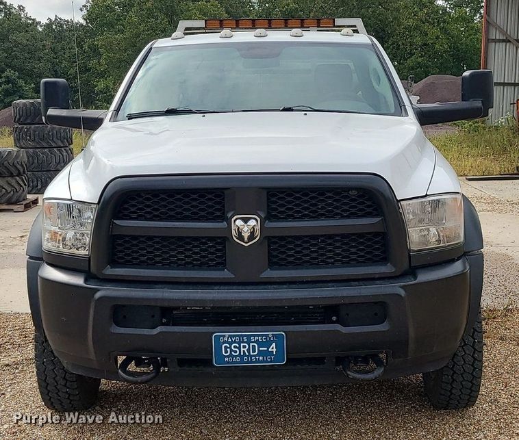 image for item MJ9376 2016 Dodge Ram 4500  Crew Cab utility / service truck