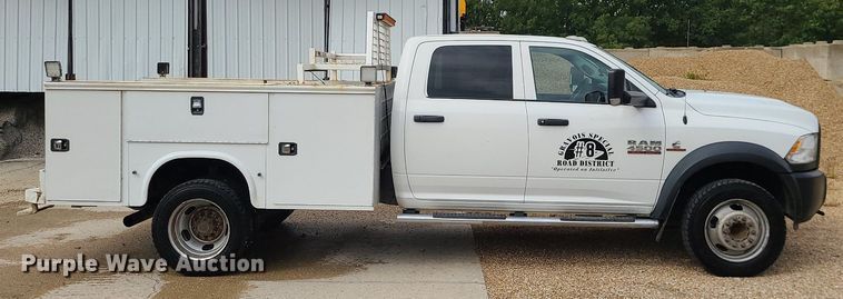 image for item MJ9376 2016 Dodge Ram 4500  Crew Cab utility / service truck