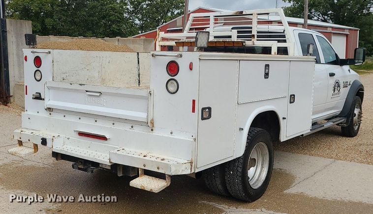 image for item MJ9376 2016 Dodge Ram 4500  Crew Cab utility / service truck