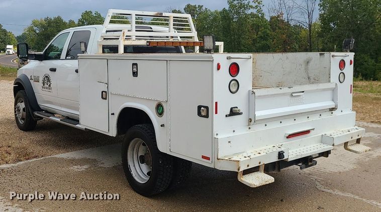 image for item MJ9376 2016 Dodge Ram 4500  Crew Cab utility / service truck