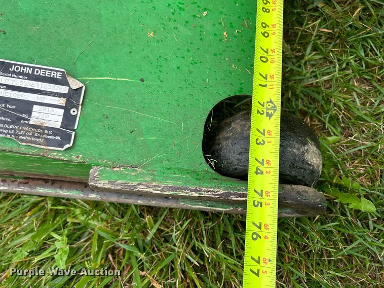 image for item MO9043 2016 John Deere 1580  lawn mower