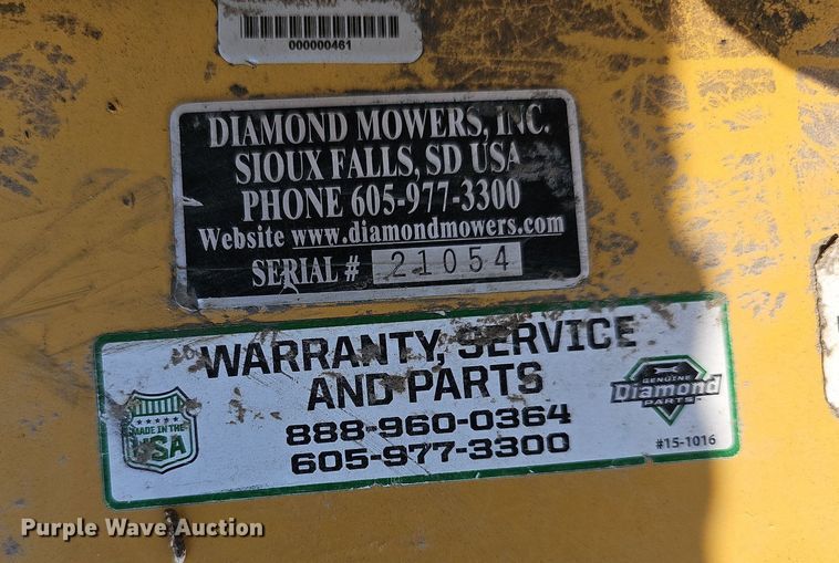 image for item MP9401 Diamond Mowers  side boom saw