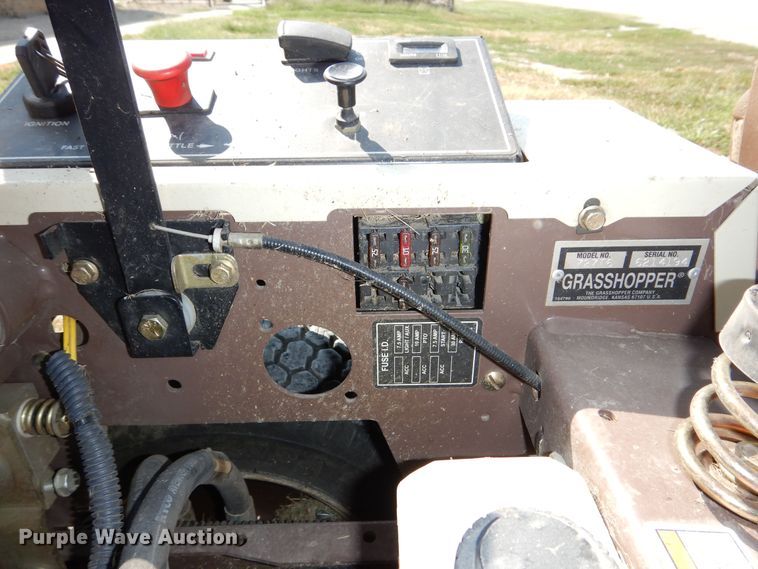 image for item MP9446 Grasshopper 727T  ZTR lawn mower