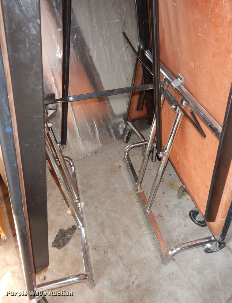 image for item MP9448 (3) 12' folding lunchroom tables